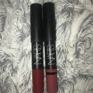 NARS lipstick pencil duo, Just swatched